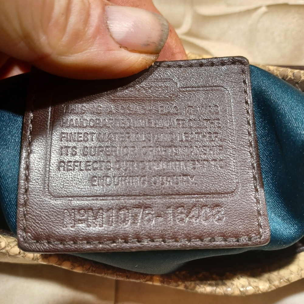 Coach sateen hobo - Picture 14 of 14